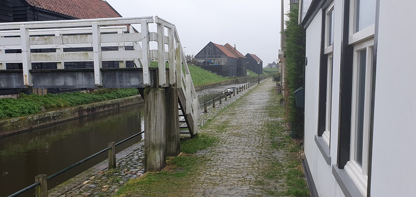 Wandeling over Westfriese Omringdijk van Schagen in Kolhorn