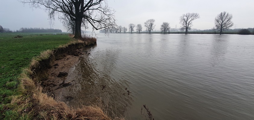 Wandeling over Trage Tocht Nederasselt langs de Maas