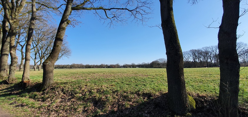 Wandeling over Trage Tocht Noetsele bij de Noetseler Es