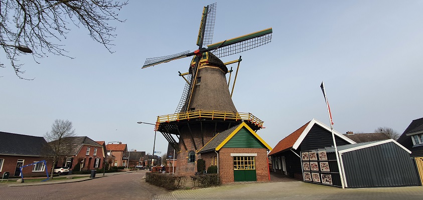Wandeling over Twentse Wallen Markelo bij Molen de Hoop