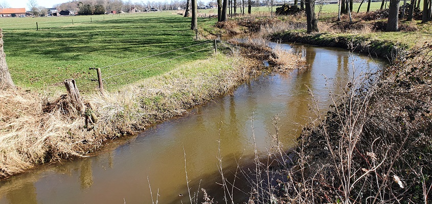 Wandeling over Trage Tocht Middelbeers bij de Grote Beerze