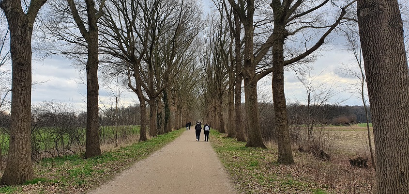 Wandeling over Trage Tocht Vechten