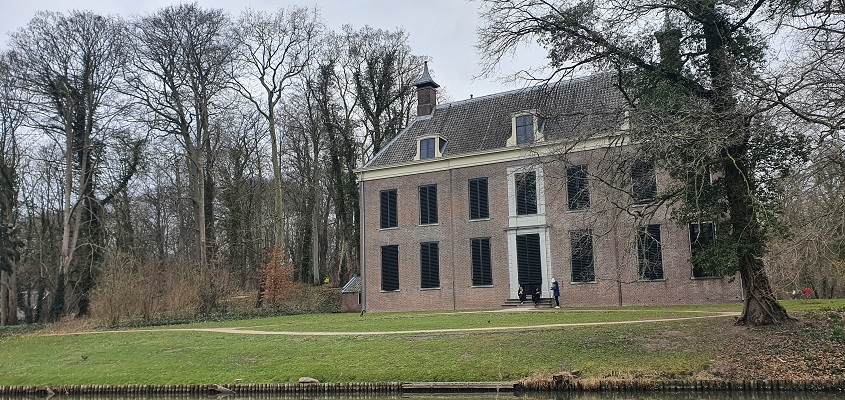 Wandeling over Trage Tocht Vechten bij Nieuw Amelisweerd