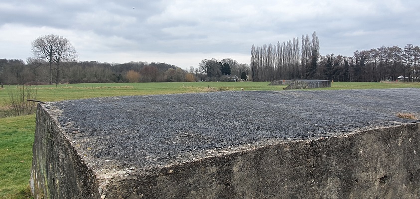 Wandeling over Trage Tocht Vechten bij de Hollandse Waterlinie
