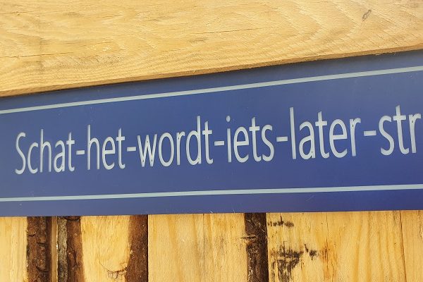 Wandelen over Kunstroute Mill 2021