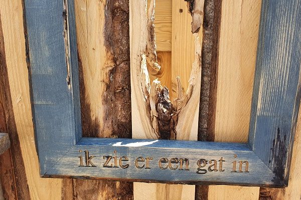 Wandelen over Kunstroute Mill 2021