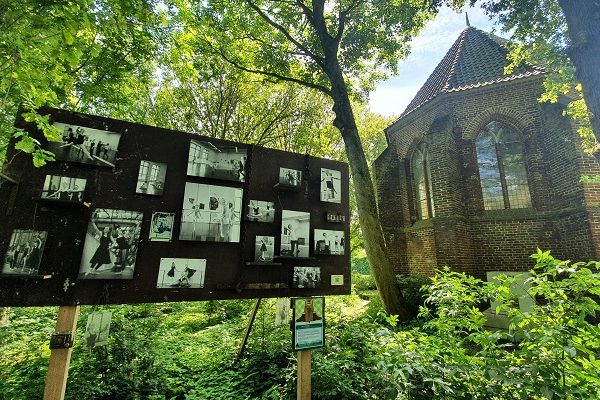 Wandelen over Kunstroute Mill 2021