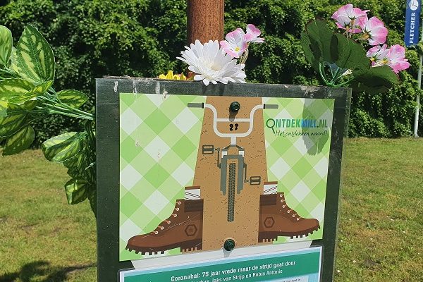 Wandelen over Kunstroute Mill 2021