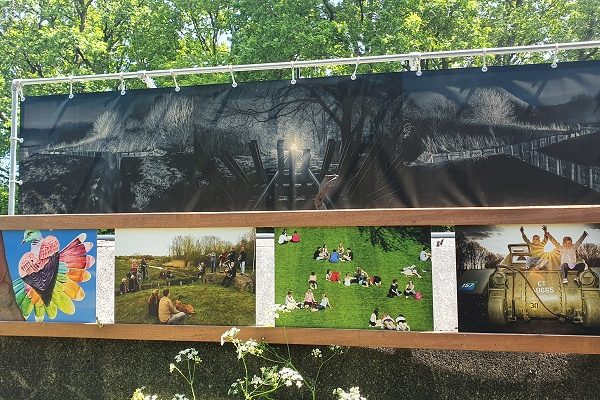 Wandelen over Kunstroute Mill 2021