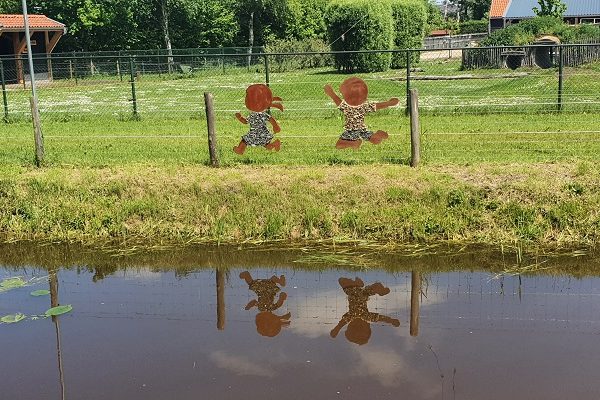 Wandelen over Kunstroute Mill 2021