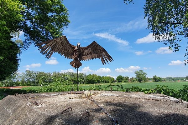 Wandelen over Kunstroute Mill 2021