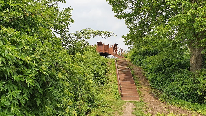 Wandeling over Trage Tocht Gennep in het Niersdal bij het Genneperhuis