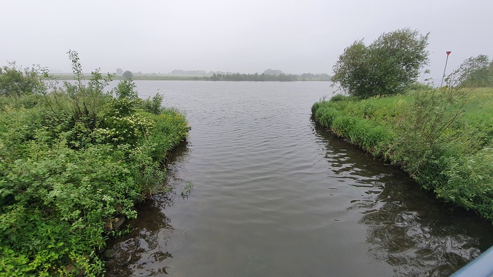 Wandeling Trage Tocht Beesel bij de monding van de Swalm in de Maas