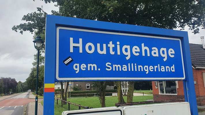 Wandeling over Streekpad Noardlike Fryske Walden in Houtigehaghe