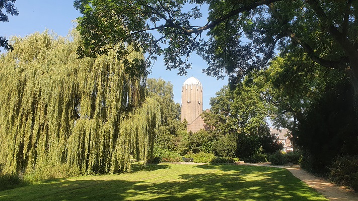 Trage Tocht Zutphen aan de IJssel bij de watertoren