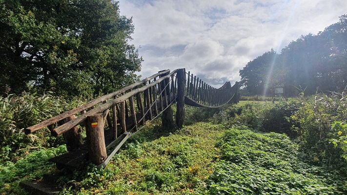 Wandeling over Ons Kloosterpad van Oisterwijk naar de Abdij van Koningshoeven