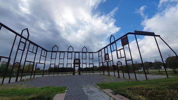 Wandeling over Ons Kloosterpad van Oisterwijk naar de Abdij van Koningshoeven bij hoeve Moerenburg