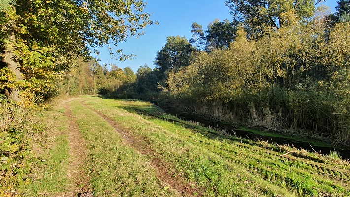 Wandeling over Trage Tocht Heibloem bij de Neerpeelbeek