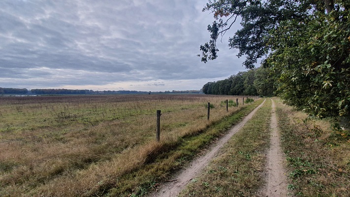 Wandeling over Trage Tocht Heibloem bij de Moost