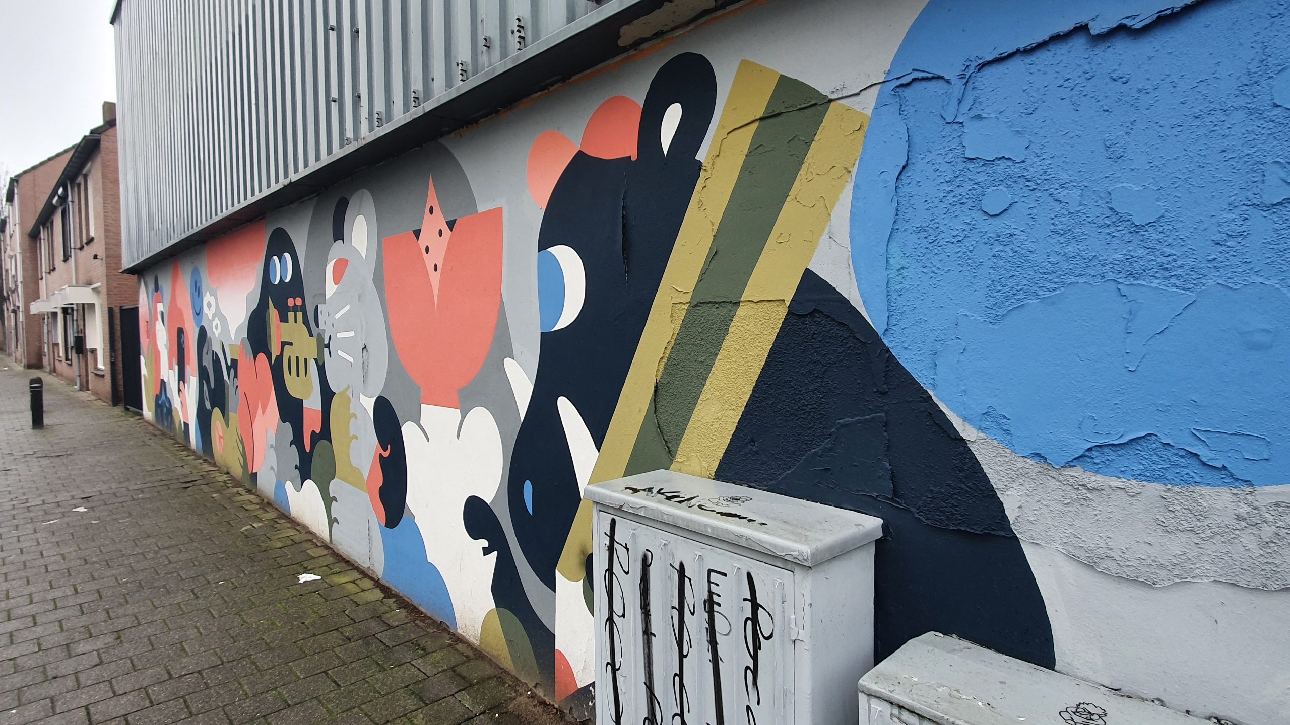 Wandeling langs Blind Walls in Breda