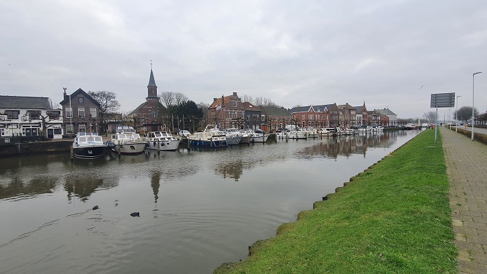 Wandeling over het Grenslandpad in Zeeuws-Vlaanderen in Sas van Gent
