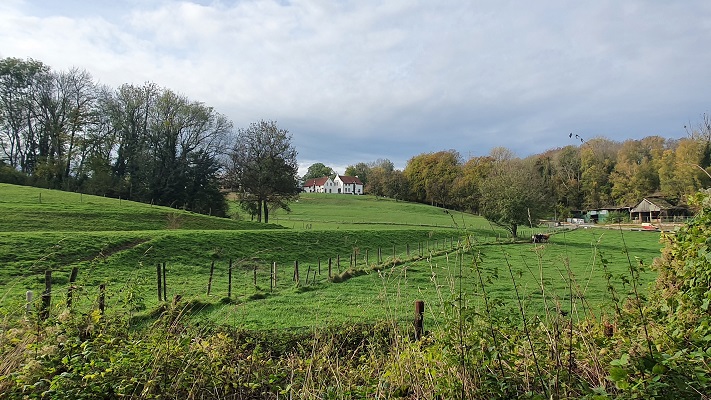 Wandeling over Trage Tocht Mingersborg