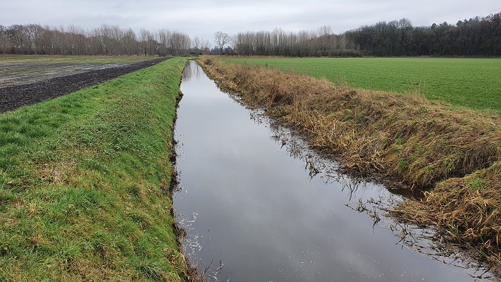 Wandelen over Trage Tocht Overloon bij het Afleidingskanaal