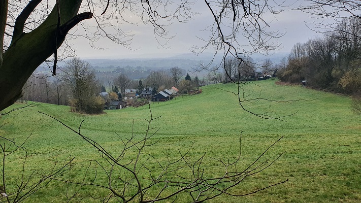 Wandeling over Trage Tocht Holset
