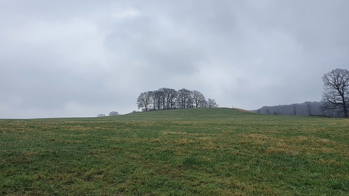 Wandeling over Trage Tocht Holset