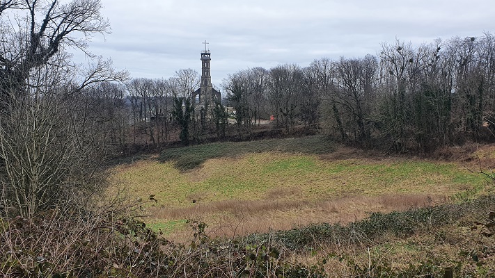 Wandeling over Trage Tocht Valkenburg in het Biebosch