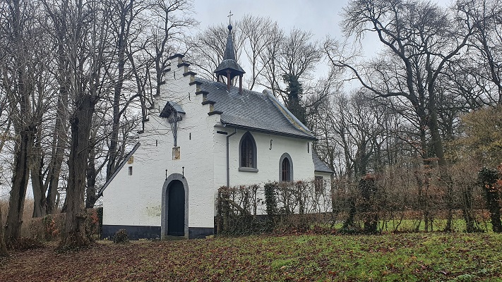 Wandeling over Trage Tocht Valkenburg bij de Kluis op de Schaelsberg