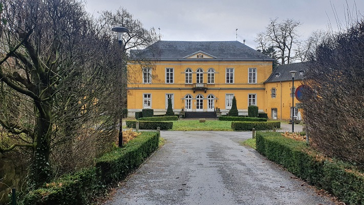 Wandeling over Trage Tocht Valkenburg bij kasteel Oost