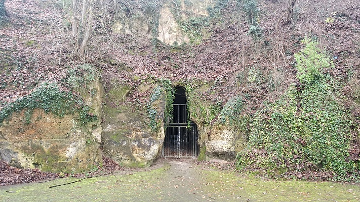 Wandeling over Trage Tocht Valkenburg bij de grotten