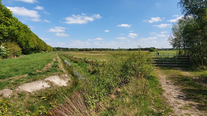 Wandeling over Trage Tocht Achtmaal bij de Reeten