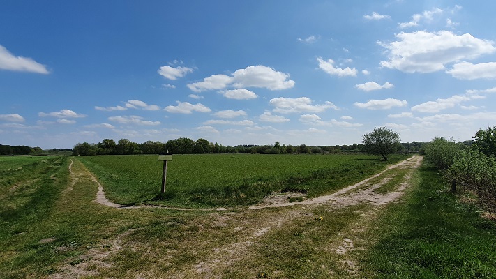 Wandeling over Trage Tocht Achtmaal bij de Reeten