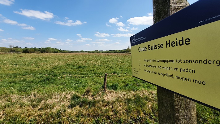 Wandeling over Trage Tocht Achtmaal bij landgoed de Oude Buise