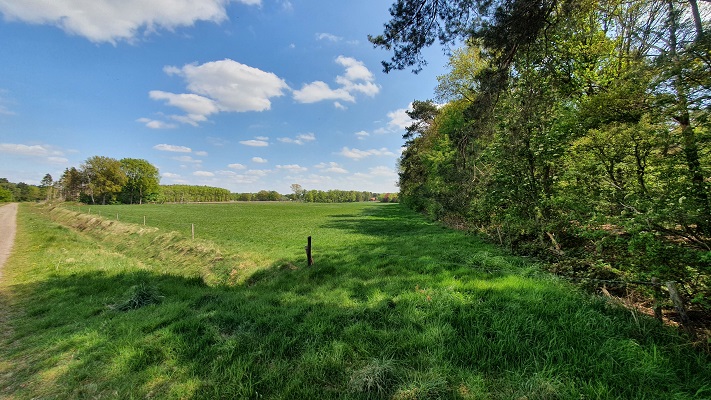 Wandeling over Trage Tocht Achtmaal bij de Reeten