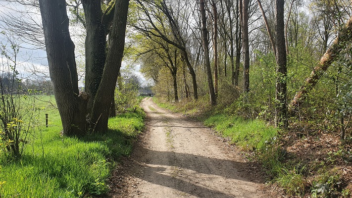 Wandeling over Trage Tocht Lomm