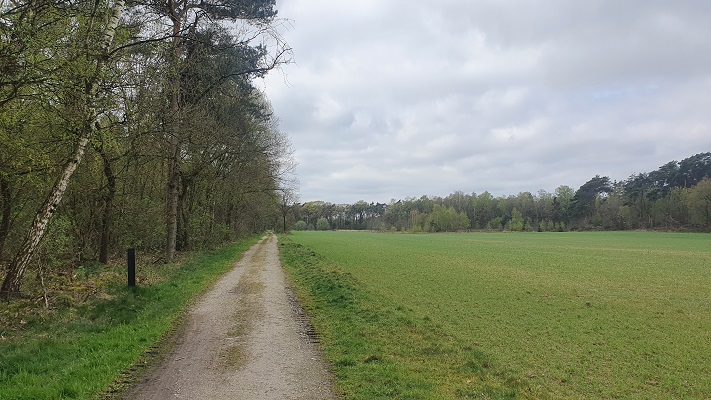 Wandeling over Trage Tocht Lomm