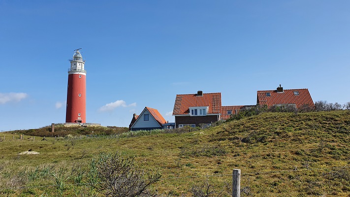 Wandeling op Texel van De Koog naar Cocksdorp bij de vuurtoren
