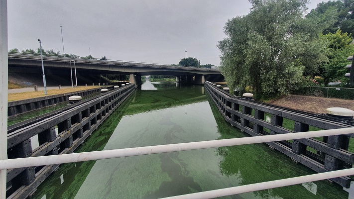 Wandelen buiten de binnenstad van Tilburg - Trappistenklooster - bij het Wilhelminakanaal