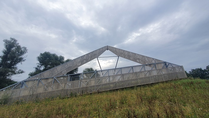 Wandelen buiten de binnenstad van Tilburg - Trappistenklooster - bij de Nieuwe Herdgang
