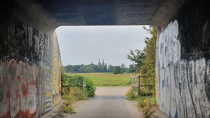 Wandelen buiten de binnenstad van Tilburg - Trappistenklooster - bij Trappistenklooster Koningshoeven
