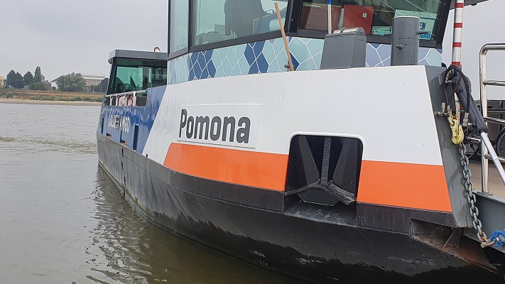 Groene Wissel Tiel bij voetveer Pomona