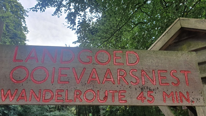 Trage Tocht Riel bij landgoed Ooievaarsnest