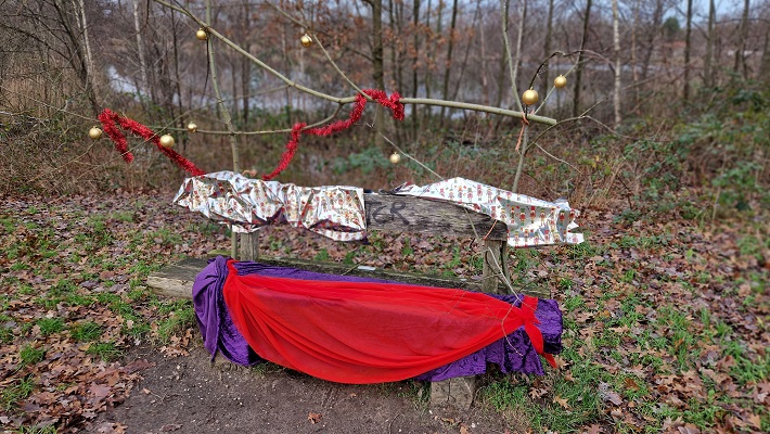 Wandeling over Knopenrondje Horst in het Kasteelpark