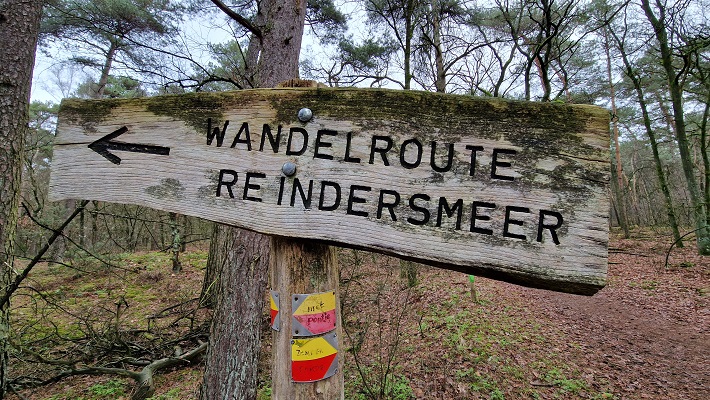 Wandeling over Trage Tocht Well bij het Reindersmeer