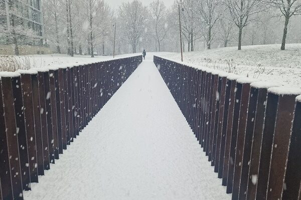 Wandeling over de Zalige wandeling van Peerke Donders bij de Quirijnboulevard