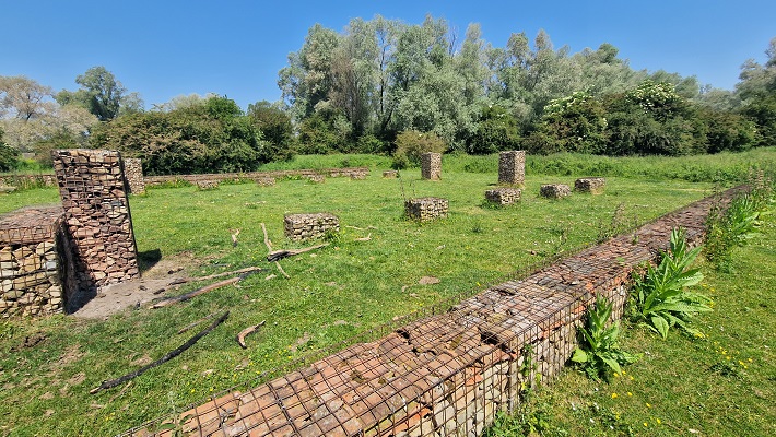 Wandeling over Trage Tocht Meinerswijk bij het voormalige Romeinse Fort