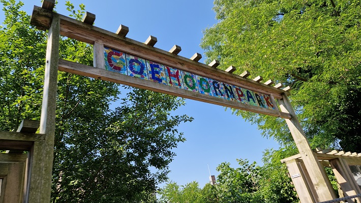Wandeling over Trage Tocht Meinerswijk bij het Coehoornpark